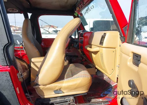 1997 Jeep Wrangler Sport from USA, damaged, VIN 1J4FY19S7VP459788